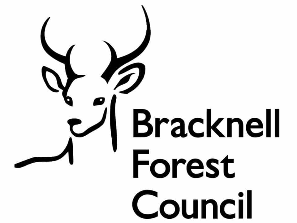 Bracknell Forest Council Deer and Text Logo