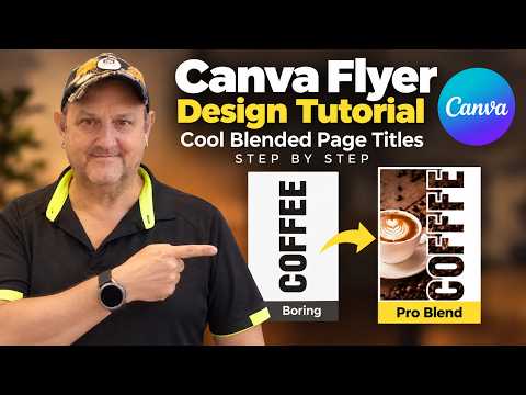 Canva blended page titles tutorial thumbnail